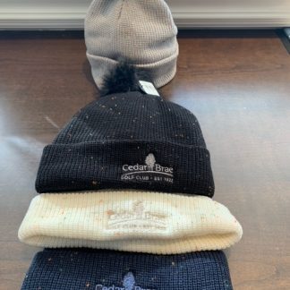 CedarBrae Logo Pompom Toque