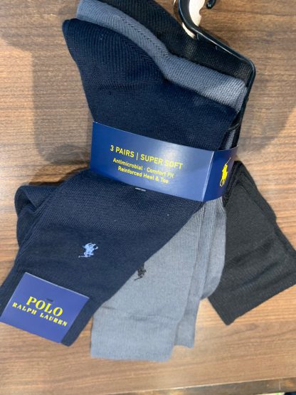 Polo 3pk Supersoft Dress Socks - Image 4